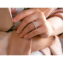 Kobelli Oval Lab Grown Diamond Eternity Band