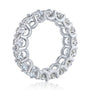 Kobelli Oval Lab Grown Diamond Eternity Band