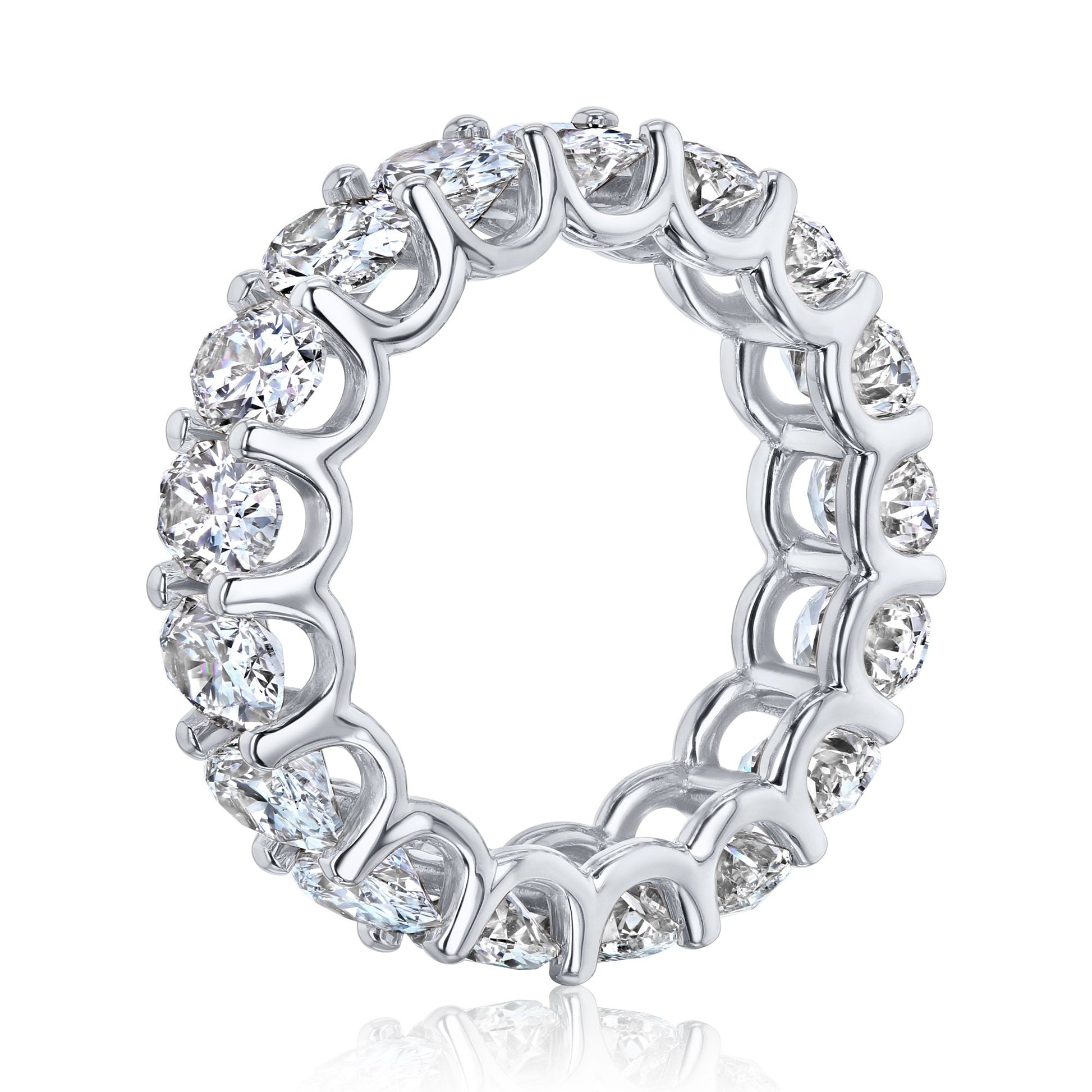 Kobelli Oval Lab Grown Diamond Eternity Band
