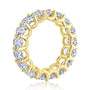 Kobelli Oval Lab Grown Diamond Eternity Band
