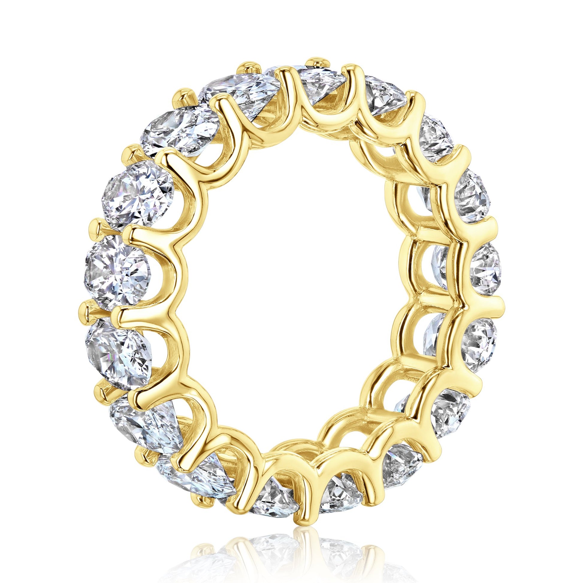 Kobelli Oval Lab Grown Diamond Eternity Band