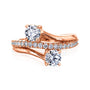 Kobelli Duo Lab-Grown Diamond Ring