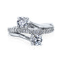 Kobelli Duo Lab-Grown Diamond Ring