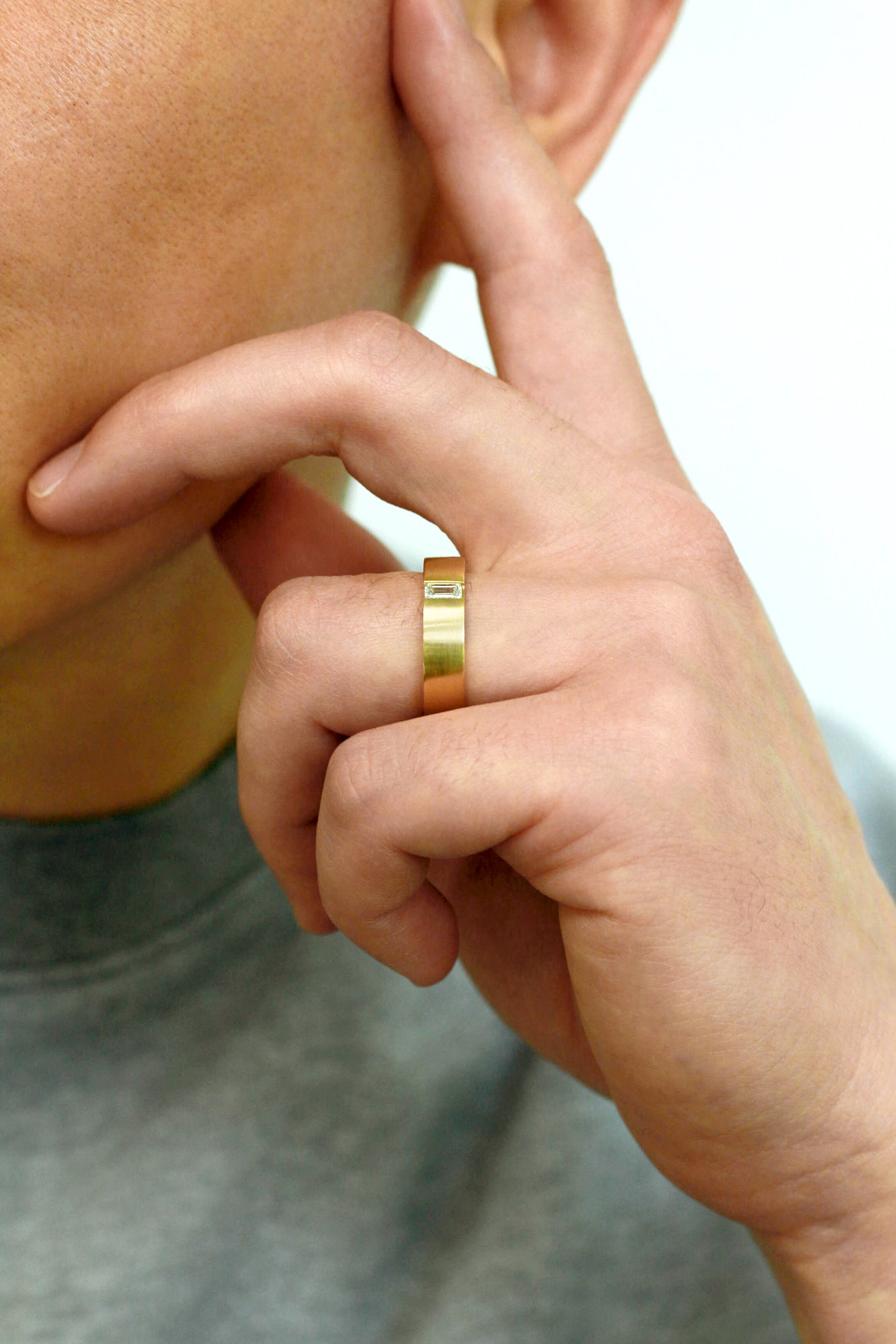 5mm Lab Grown Diamond Luke Ring