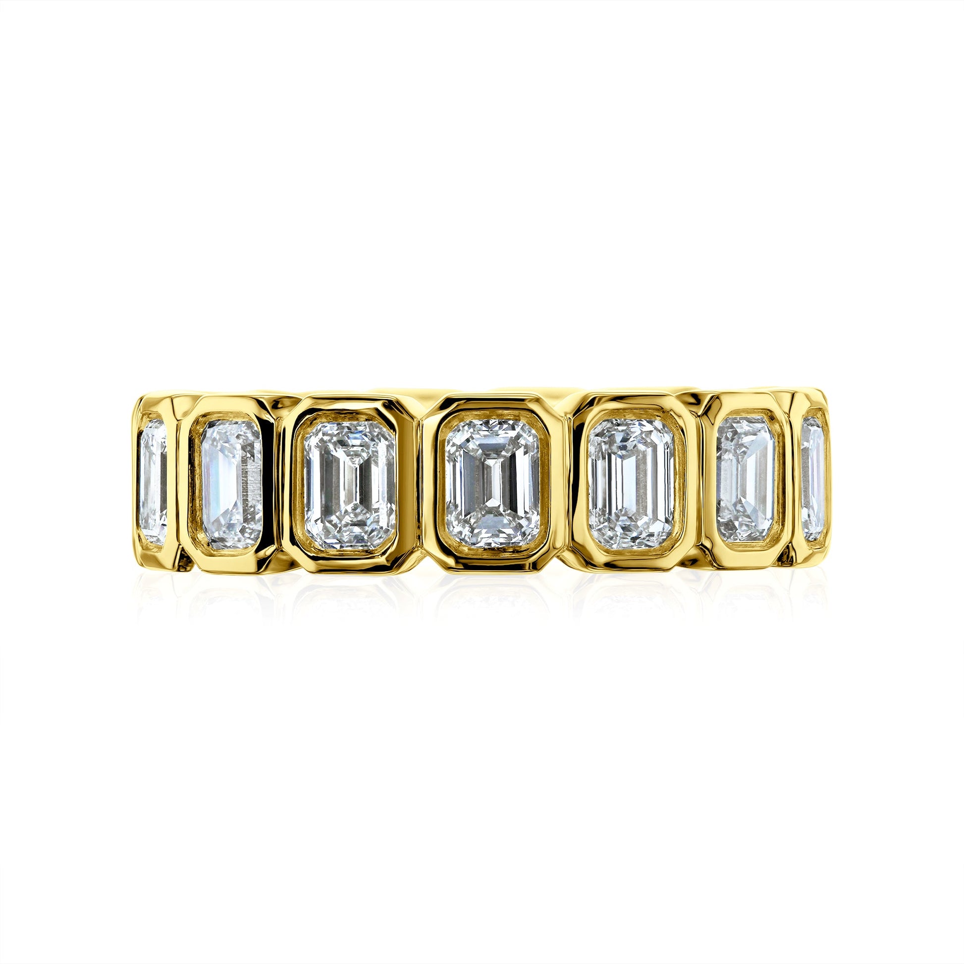 Kobelli Diamond Emerald-cut Diamond Eternity Band