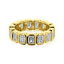 Kobelli Diamond Emerald-cut Diamond Eternity Band