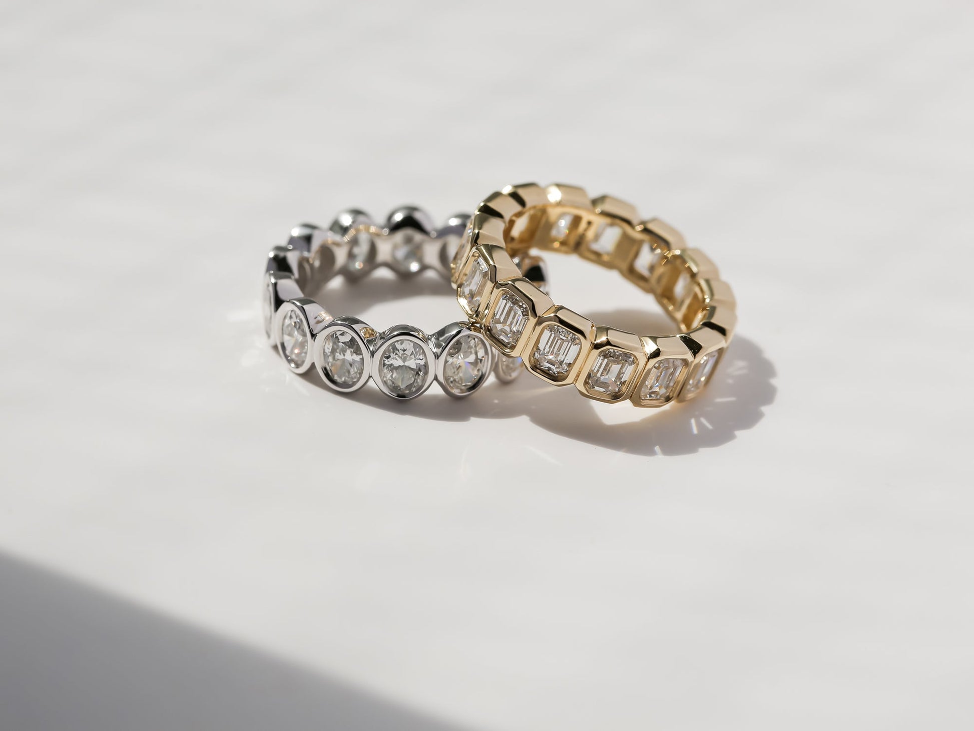 Kobelli Diamond Emerald-cut Diamond Eternity Band