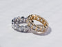 Kobelli Diamond Oval-cut Diamond Eternity Band