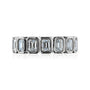 Kobelli Diamond Emerald-cut Diamond Eternity Band