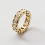Kobelli Diamond Emerald-cut Diamond Eternity Band