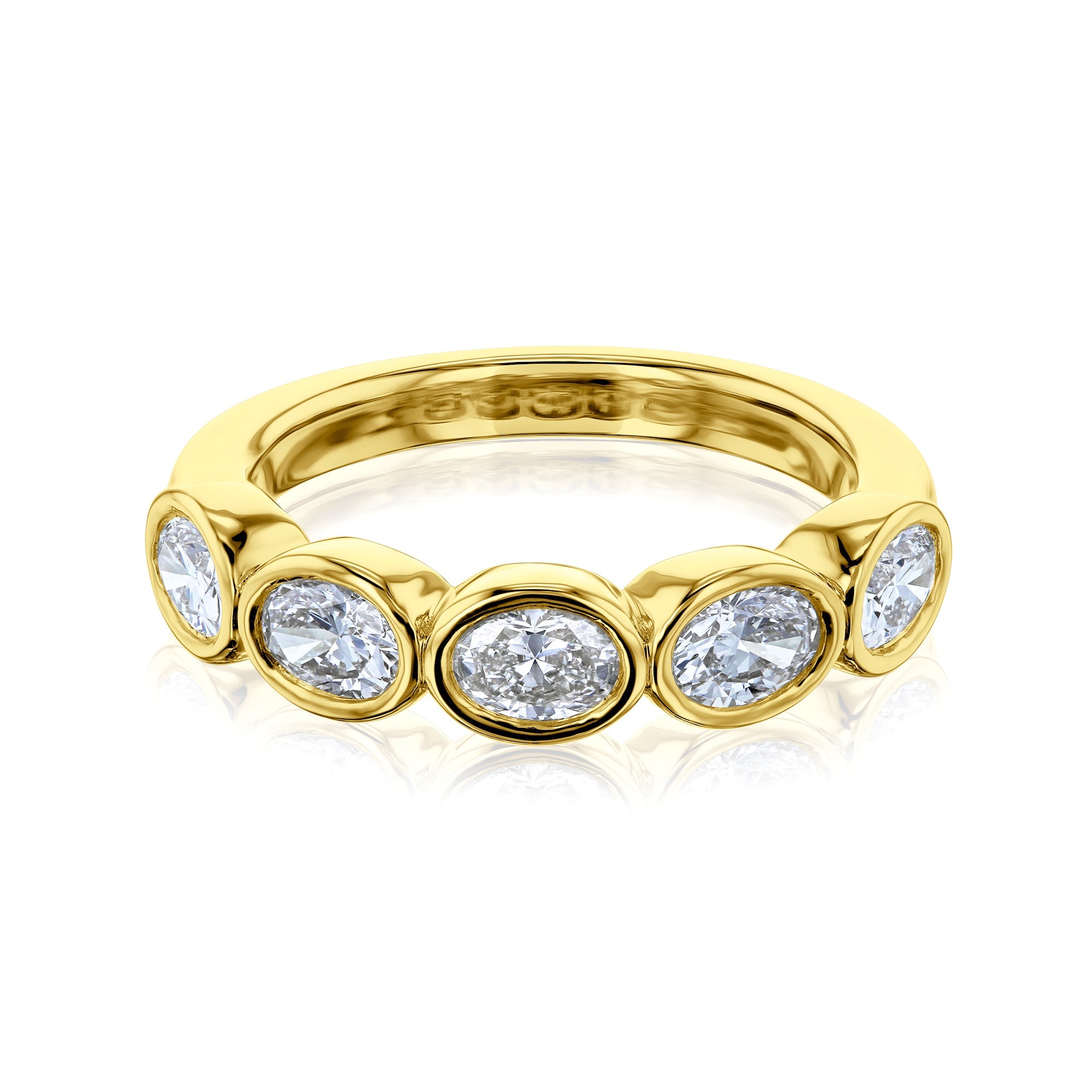 Kobelli Lab Diamond Oval 1.11ct Diamond Band