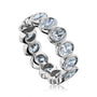 Kobelli Diamond Oval-cut Diamond Eternity Band