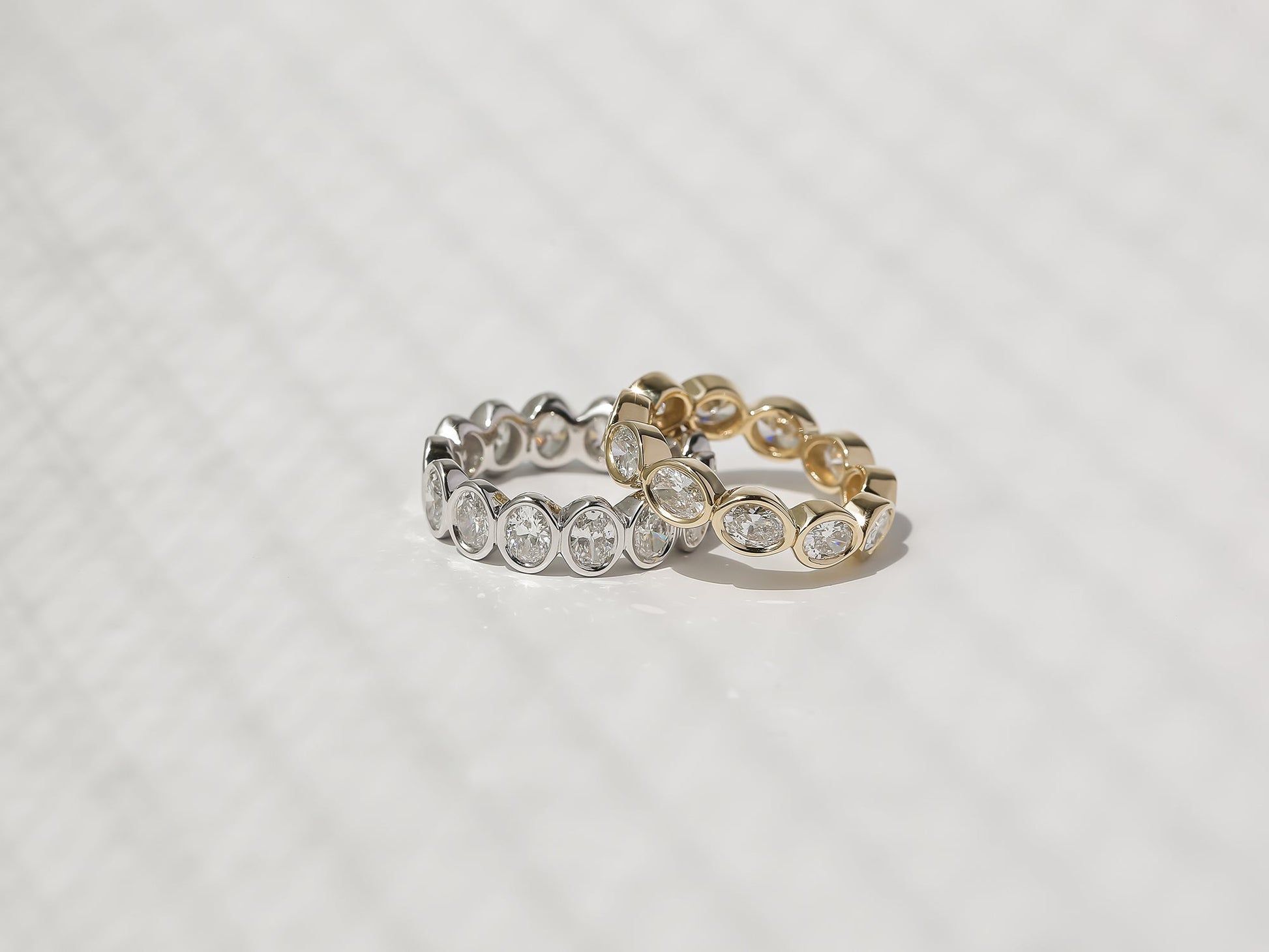 Kobelli Bezel Diamond Bands