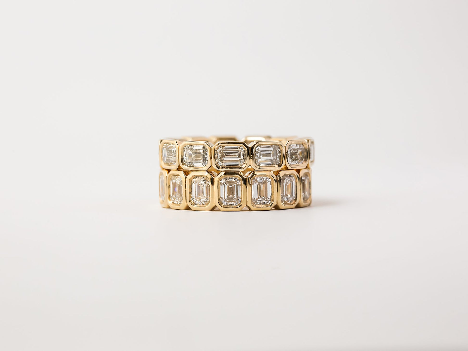 Kobelli Lab Grown Diamond Bezel Rings