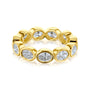 Kobelli Diamond Oval-cut Diamond Eternity Band