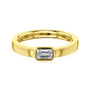 Kobelli Diamond Emerald-cut Diamond Ring