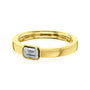 Kobelli Diamond Emerald-cut Diamond Ring