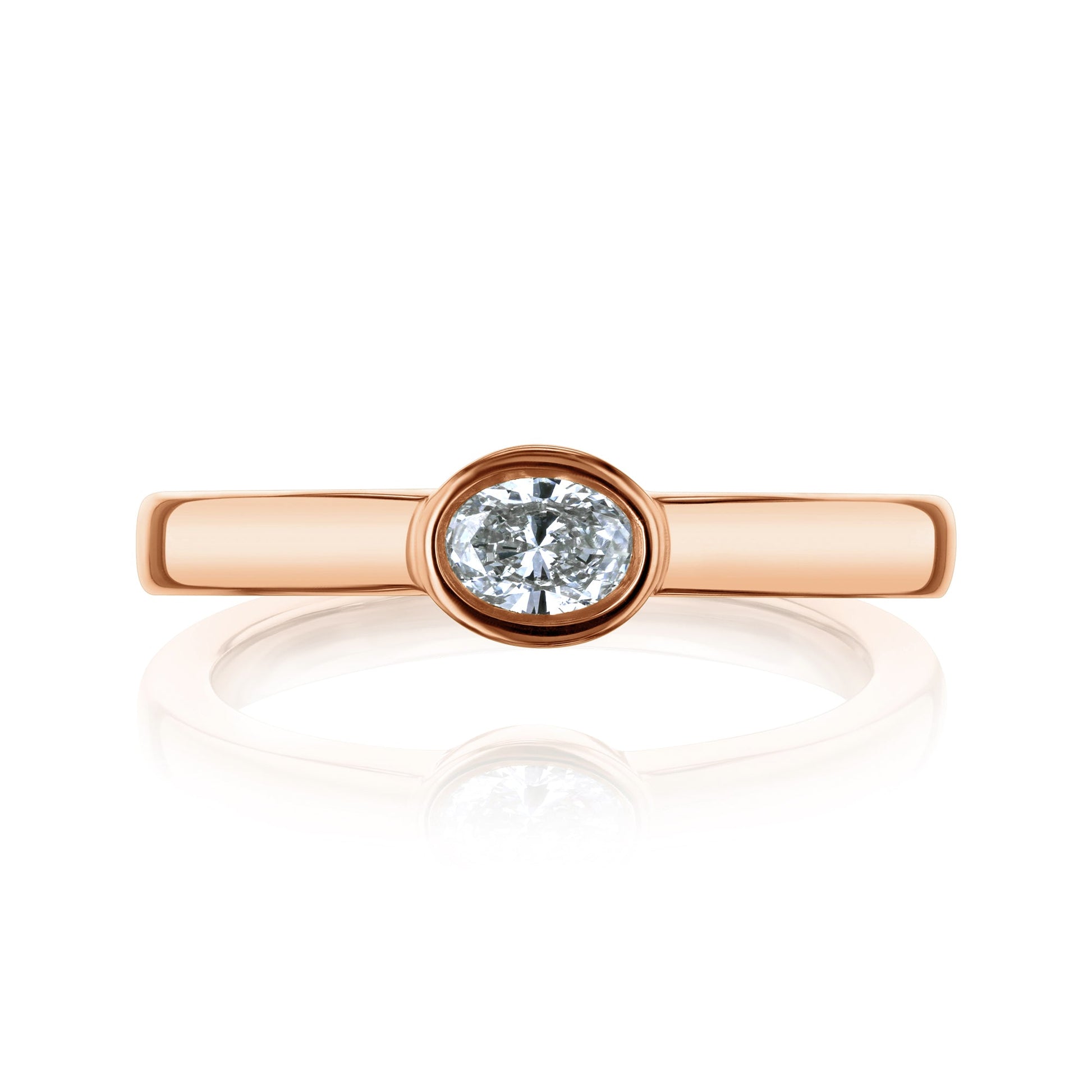 Kobelli Diamond Oval-cut Diamond Ring