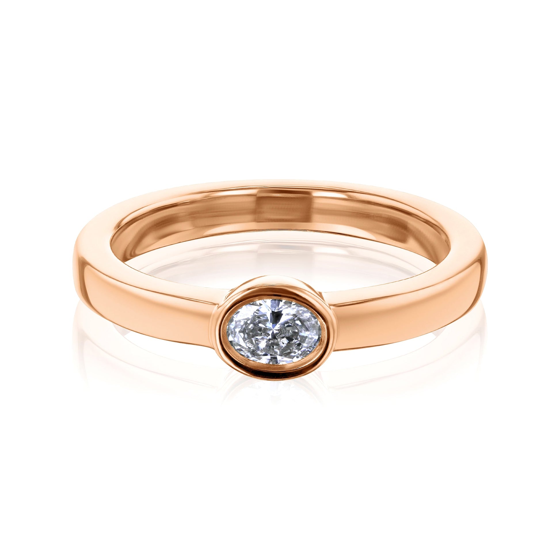Kobelli Diamond Oval-cut Diamond Ring