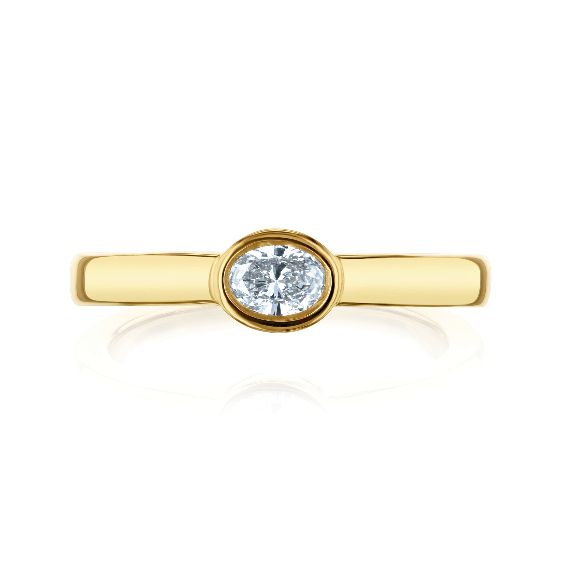 Kobelli Diamond Oval-cut Diamond Ring