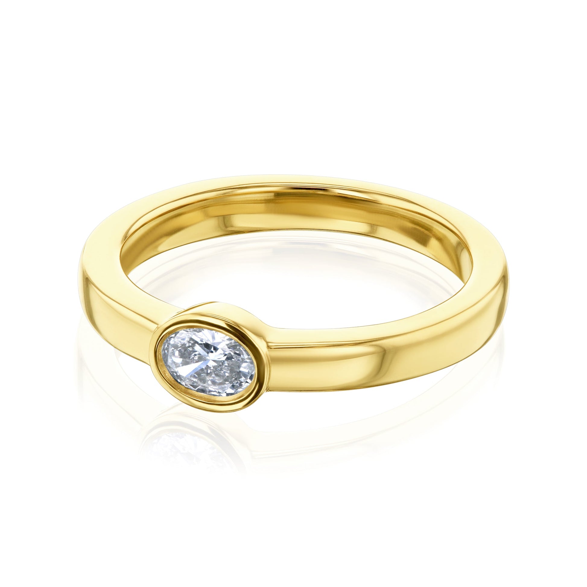 Kobelli Diamond Oval-cut Diamond Ring