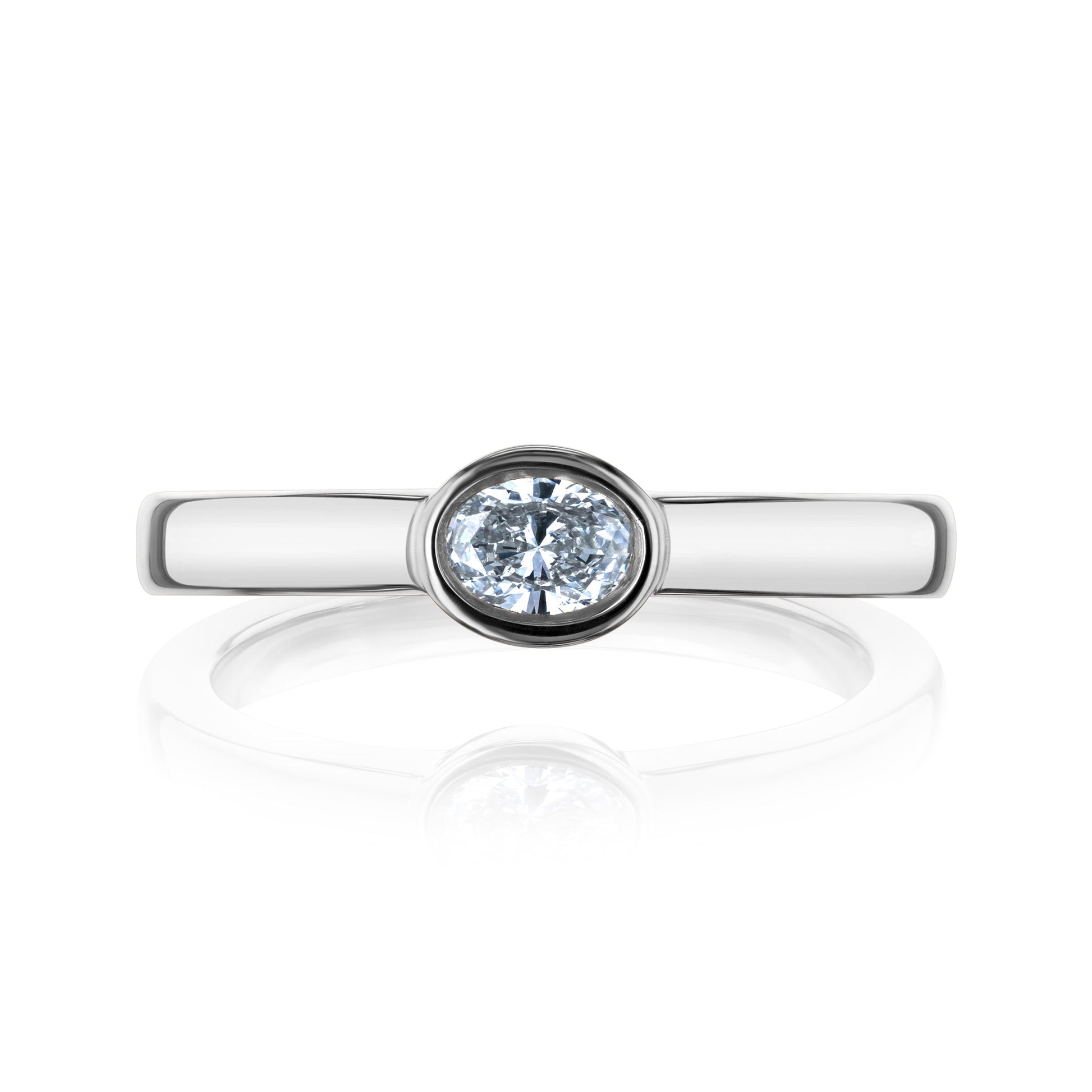 Kobelli Diamond Oval-cut Diamond Ring