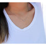 Kobelli Lab Grown Diamond Solitaire Bezel Gold Necklace LG6698R-17-Y