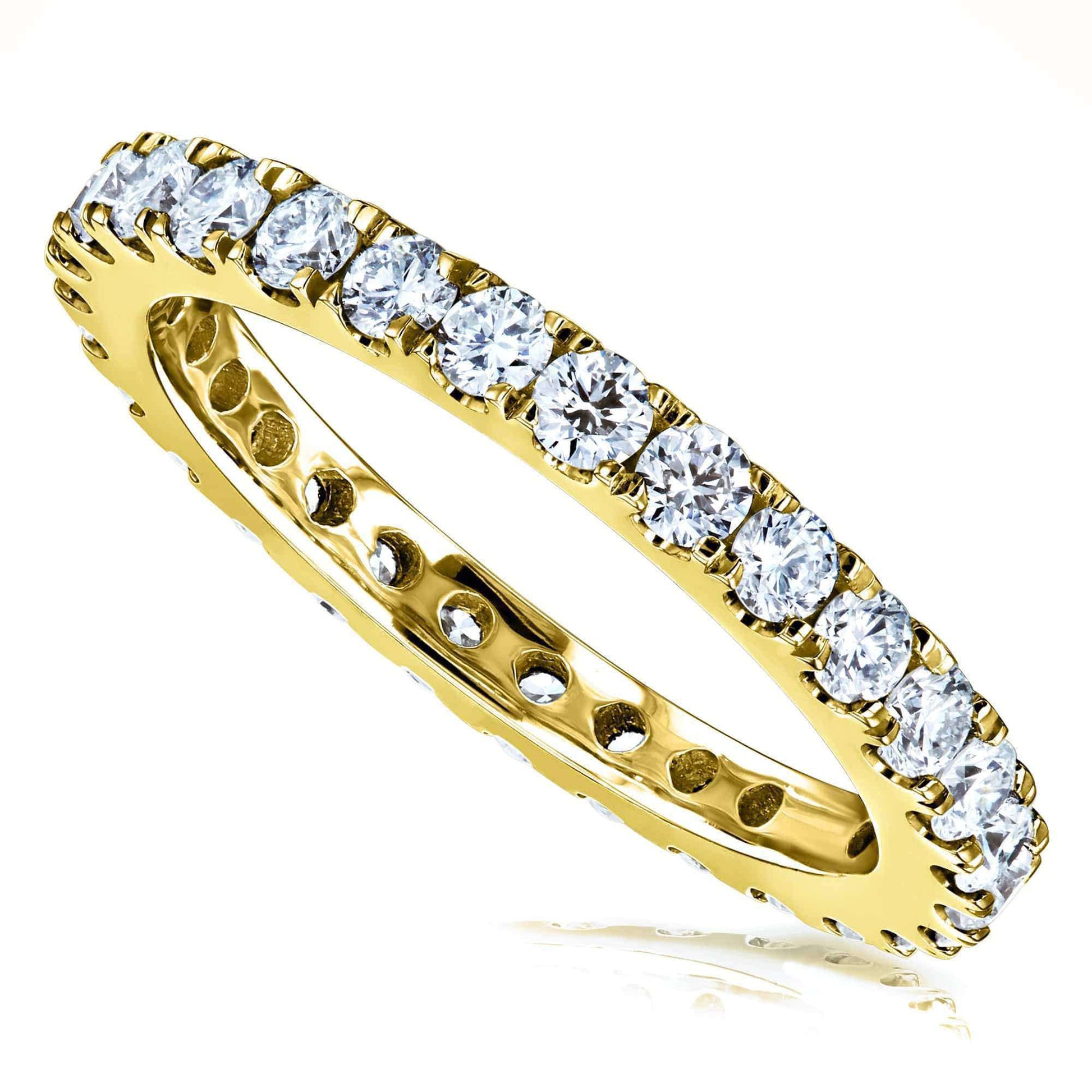 Kobelli 1ct Lab Grown Diamond Eternity Gold Band LG9208/4.5Y
