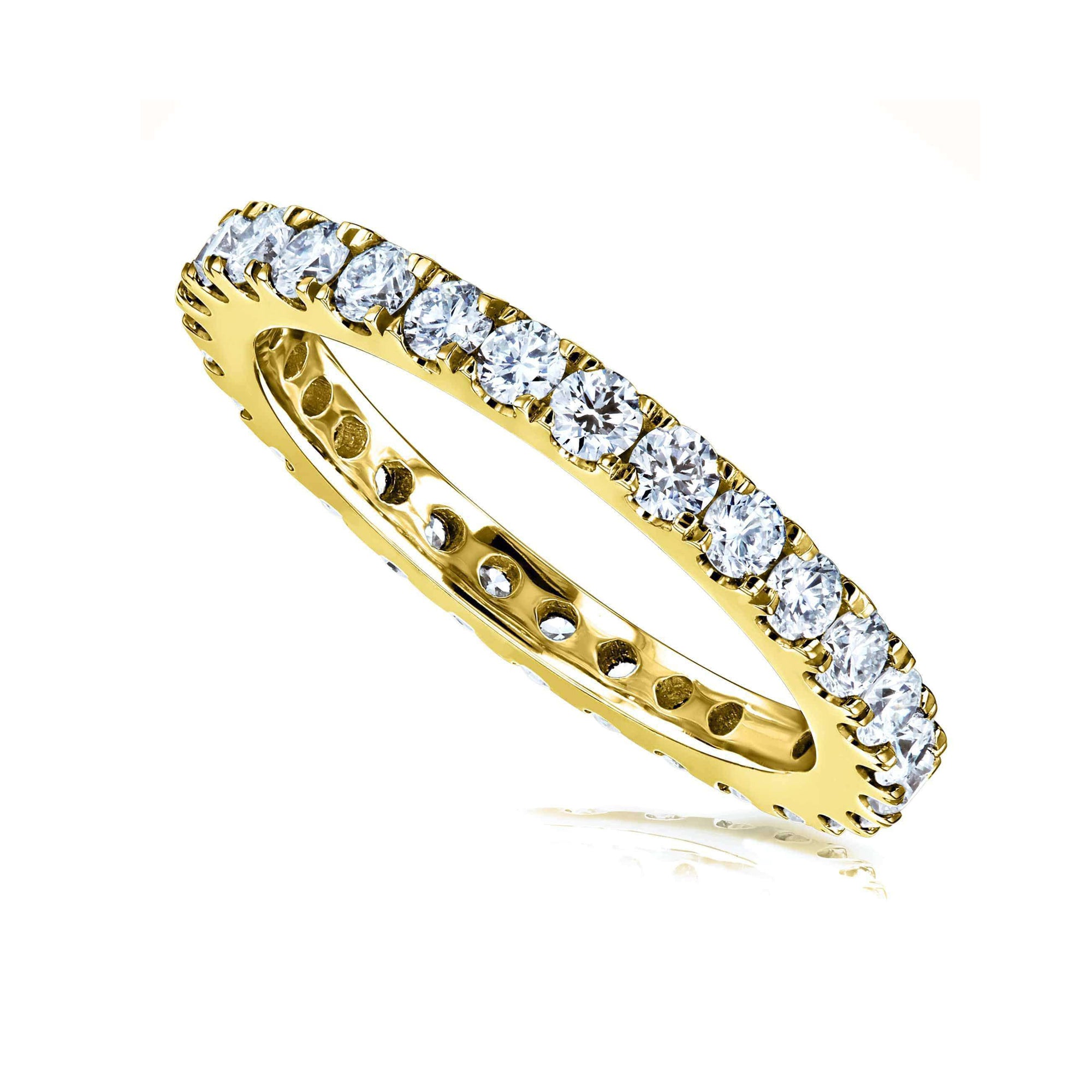 1 Carat Lab Grown Diamond Eternity Ring