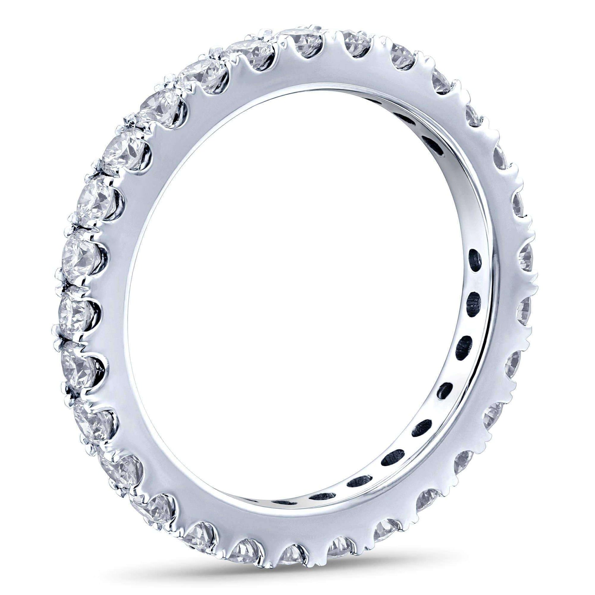 Kobelli 1ct Lab Grown Diamond Eternity Gold Band