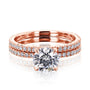 Kobelli Diamond Wrap Basket Bridal Set