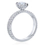 Kobelli Diamond Wrap Basket Bridal Set