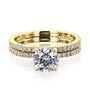 Kobelli Diamond Wrap Basket Bridal Set