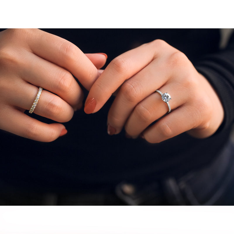 Kobelli Diamond Wrap Basket Engagement Ring