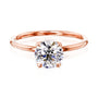 Kobelli 1ct Round Floating Tulip Engagement Solitaire Ring (Certified)