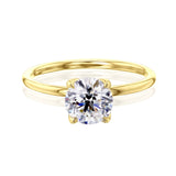 Kobelli 1ct Round Floating Tulip Engagement Solitaire Ring (Certified)