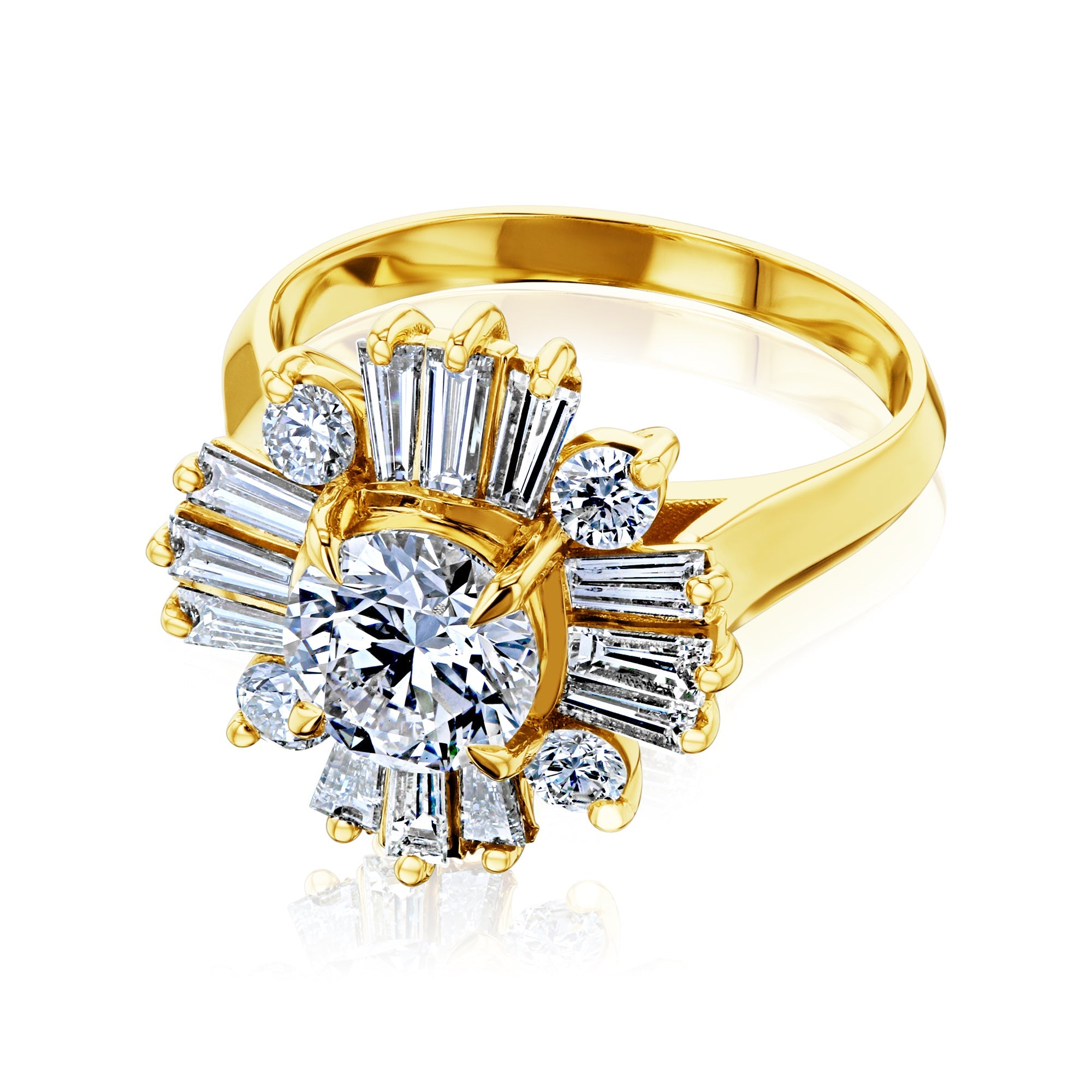 Kobelli Ballerina Diamond Ring