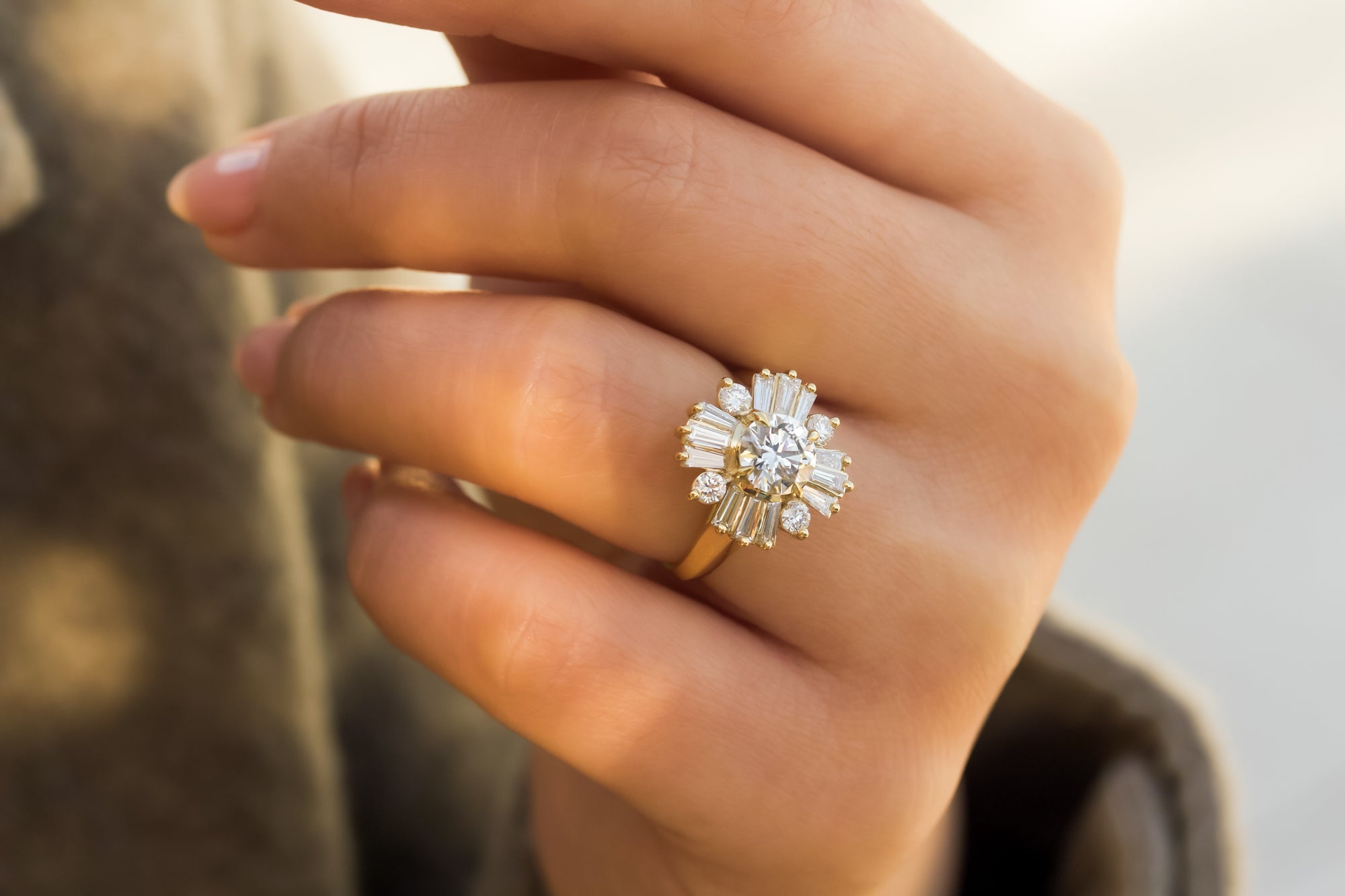 2.1 Carat Lab Grown Diamond Rhapsody Ring
