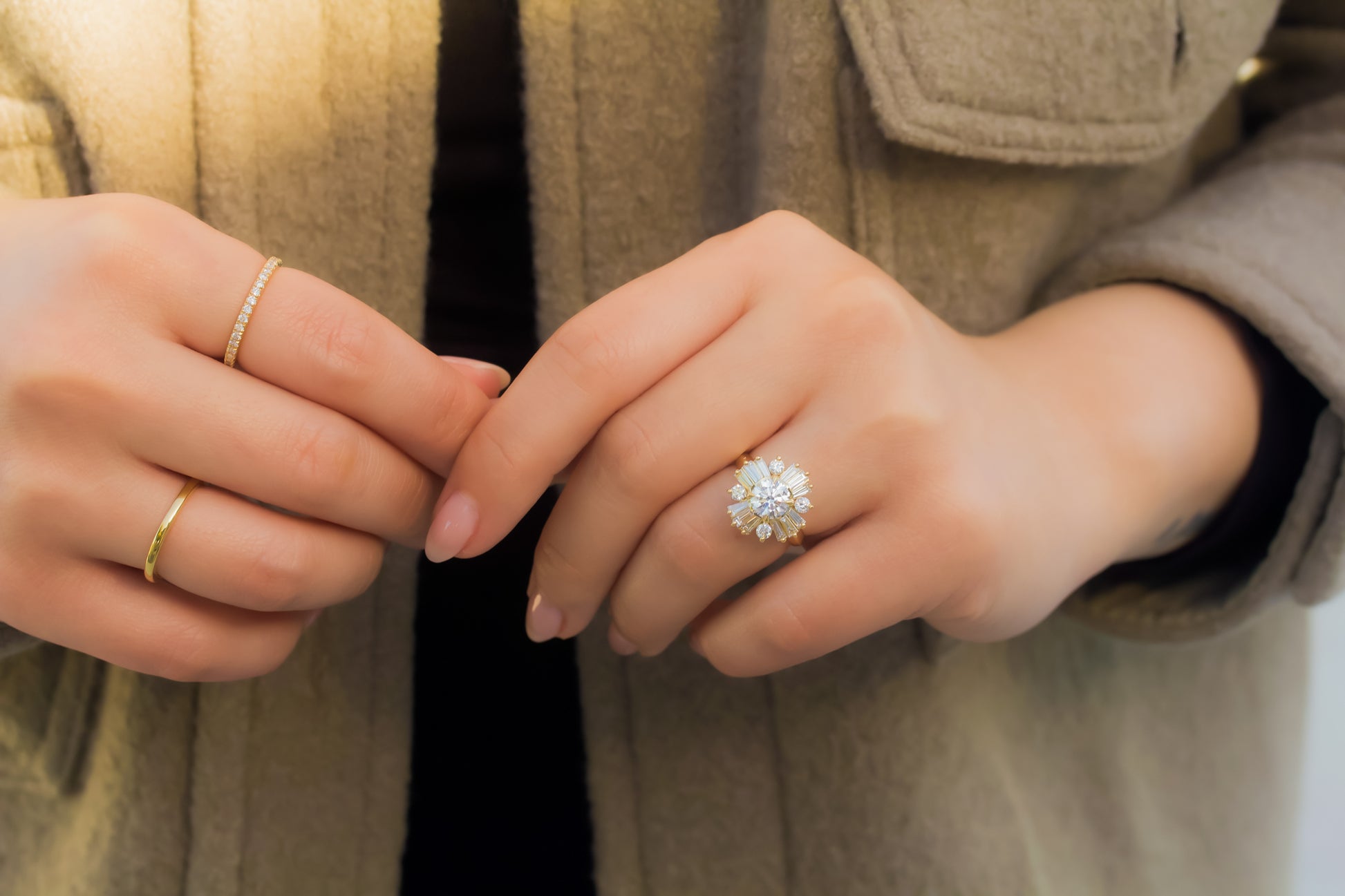 2.1 Carat Lab Grown Diamond Rhapsody Ring