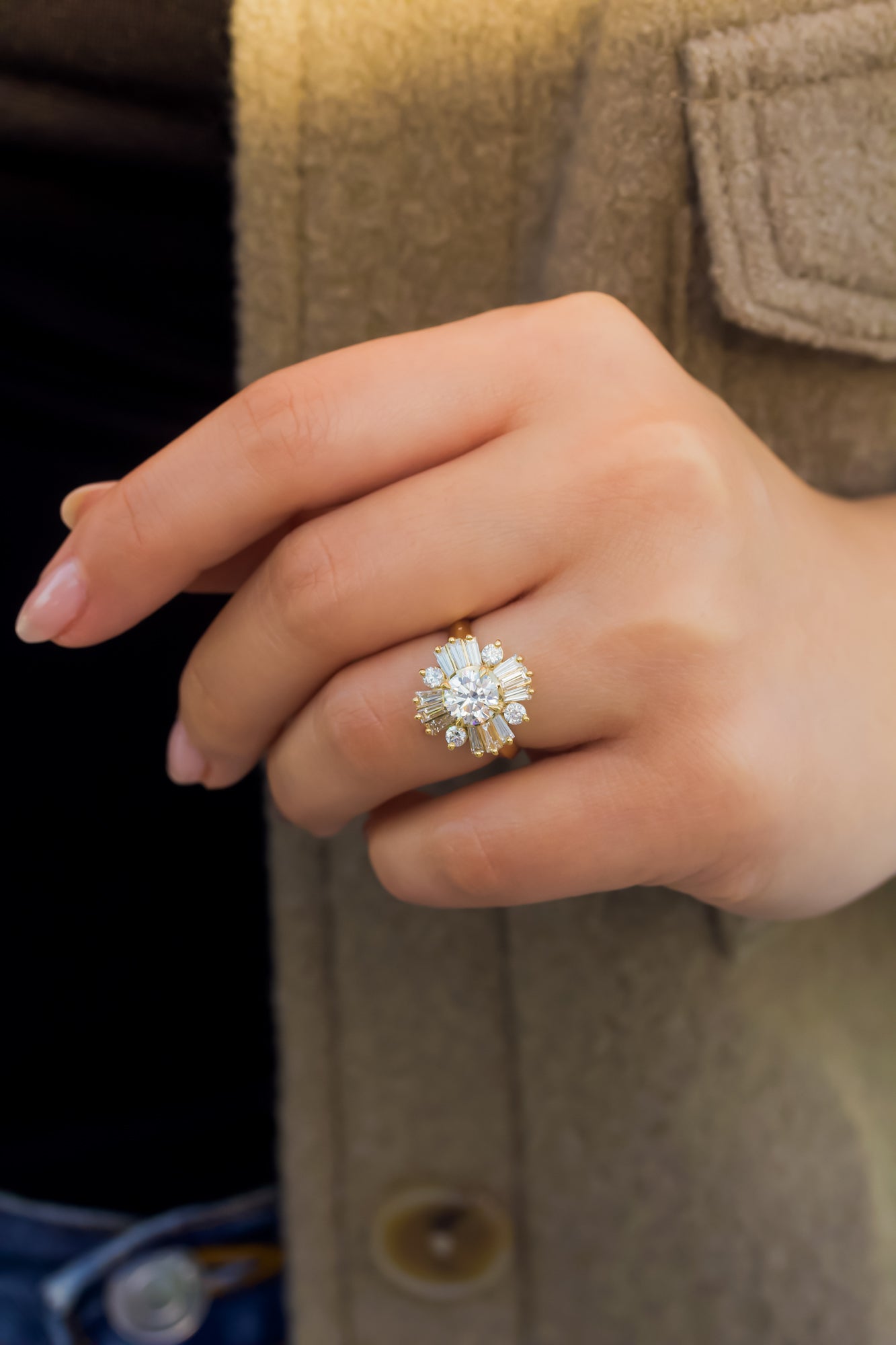 2.1 Carat Lab Grown Diamond Rhapsody Ring
