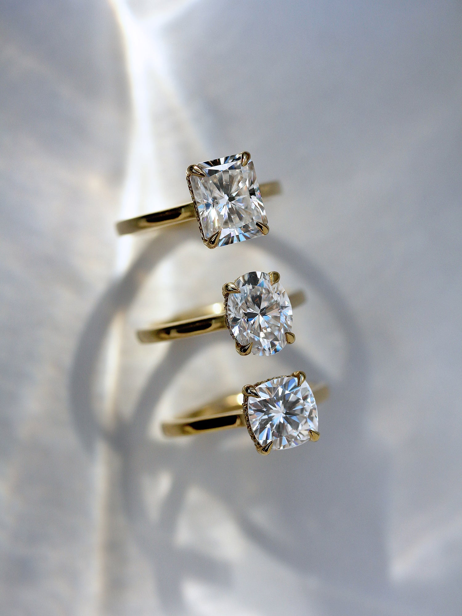 2 Carat Moissanite Carrie Ring