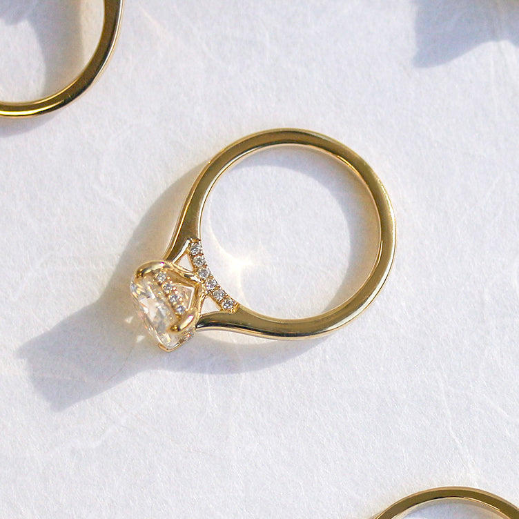 2.8 Carat Moissanite Rae Ring
