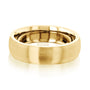 Kobelli Domed Satin matte Gold Ring