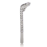 Kobelli diamantformad korg bröllopsband 1/5 ctw 14k vitguld - 61766-serien