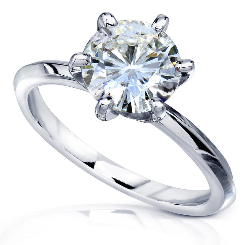 Kobelli 6-Prong Solitaire Classic Engagement Ring