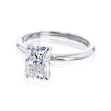 Classic 1.75ct Radiant Solitaire Ring