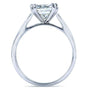 Kobelli Cushion-cut Moissanite Solitaire Engagement Ring 2 CTW 14k White Gold