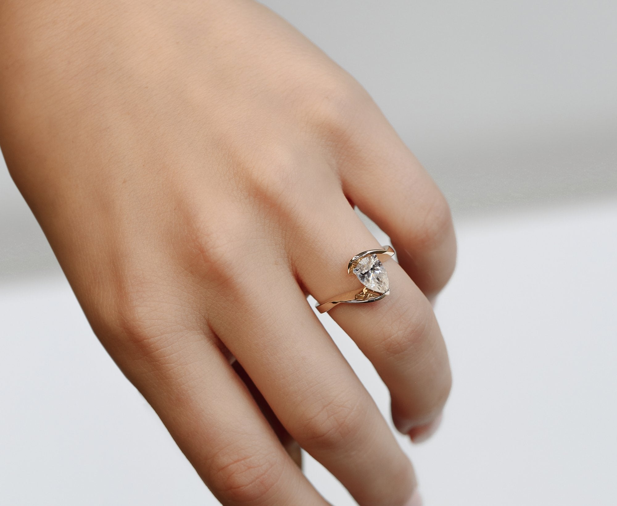 Kobelli Moissanite Solitaire Rings