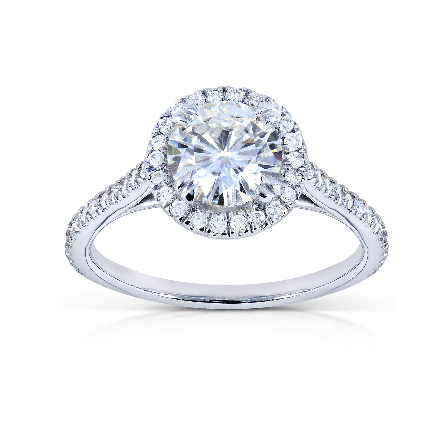 1.25 Carat Moissanite Round Original Ring (DEF/VS)