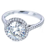 Kobelli Diamond Halo Engagement Ring